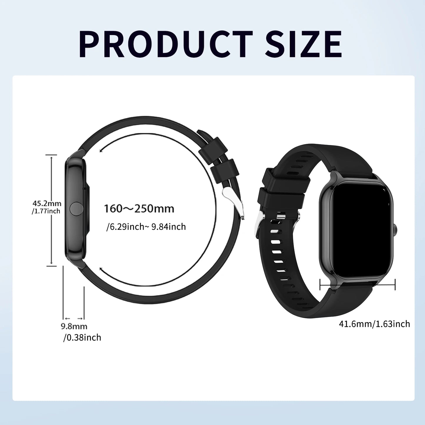Smart watch wireless calling/dial for iPhone/Andriod