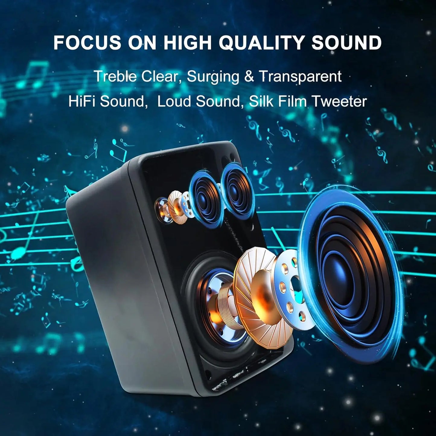 Herdio 3.5'' Passive Outdoor Speakers