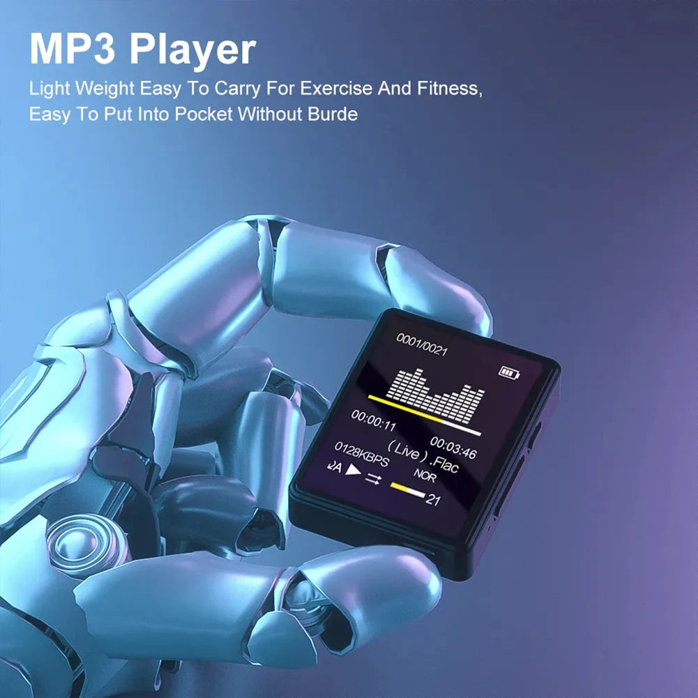 8/16/32/64GB MP3 Music Player with HiFi Bluetooth