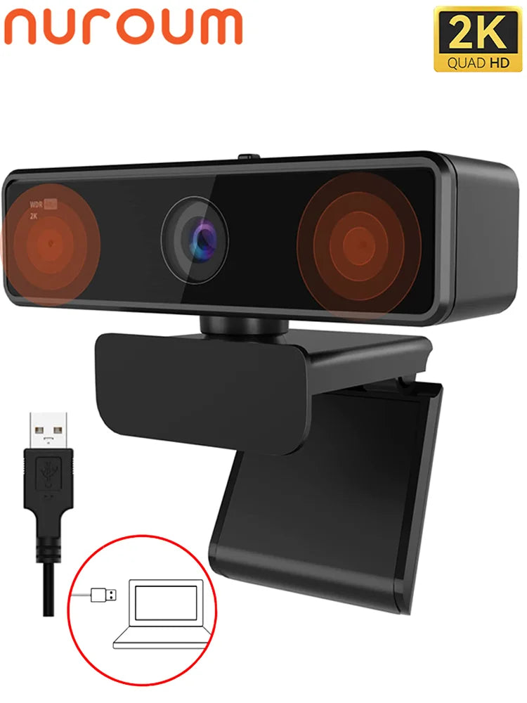 V11 2K Webcam for PC