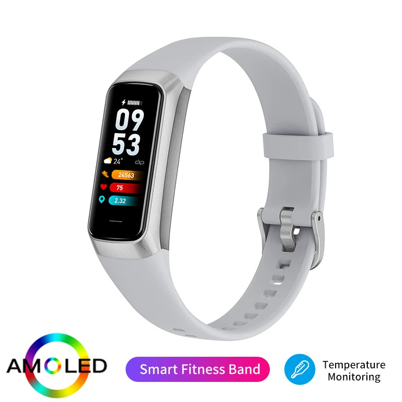 LIGE Amoled Men and Women's Health Tracker Sports Watch