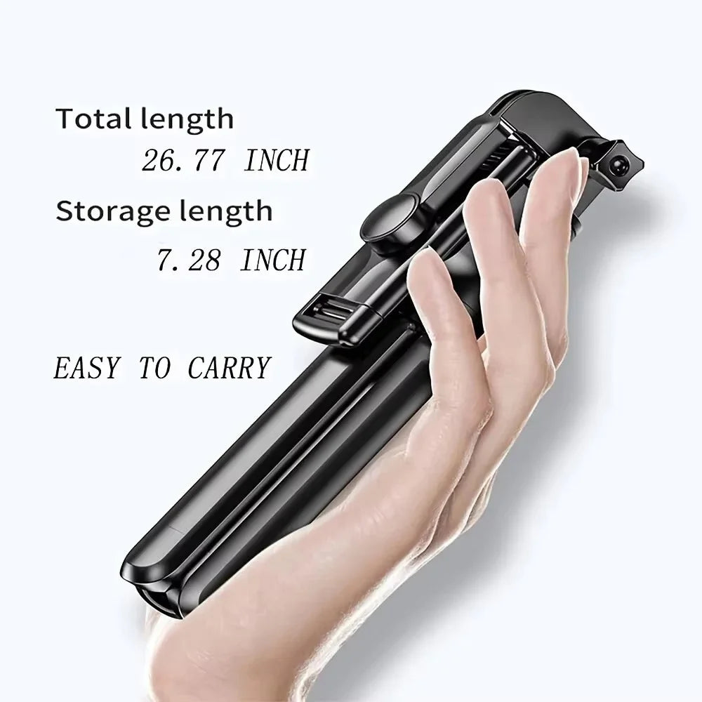 2025 New Foldable telescopic Tripod Selfie Stick