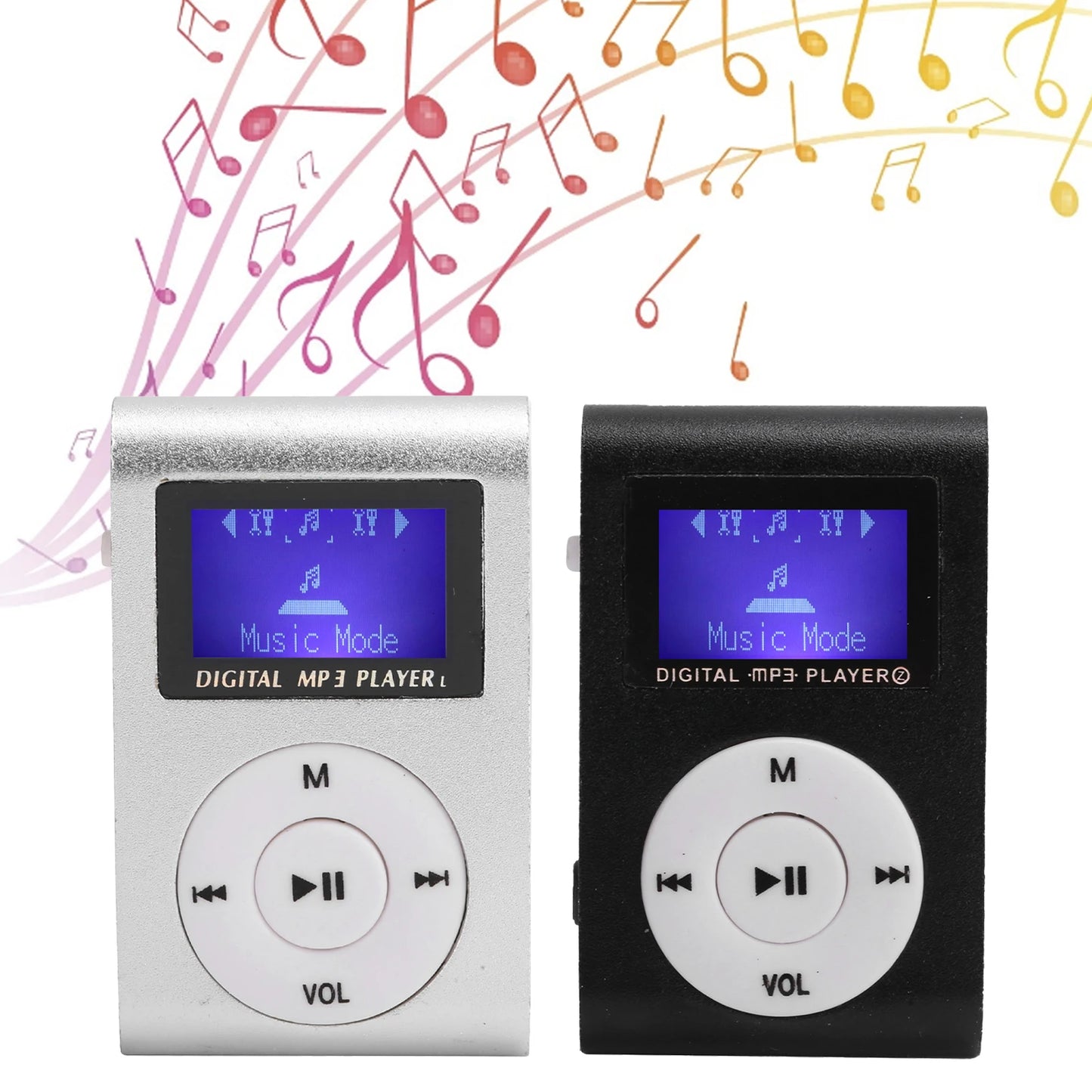 Portable Mini MP3 Music Player with Sports BackClip