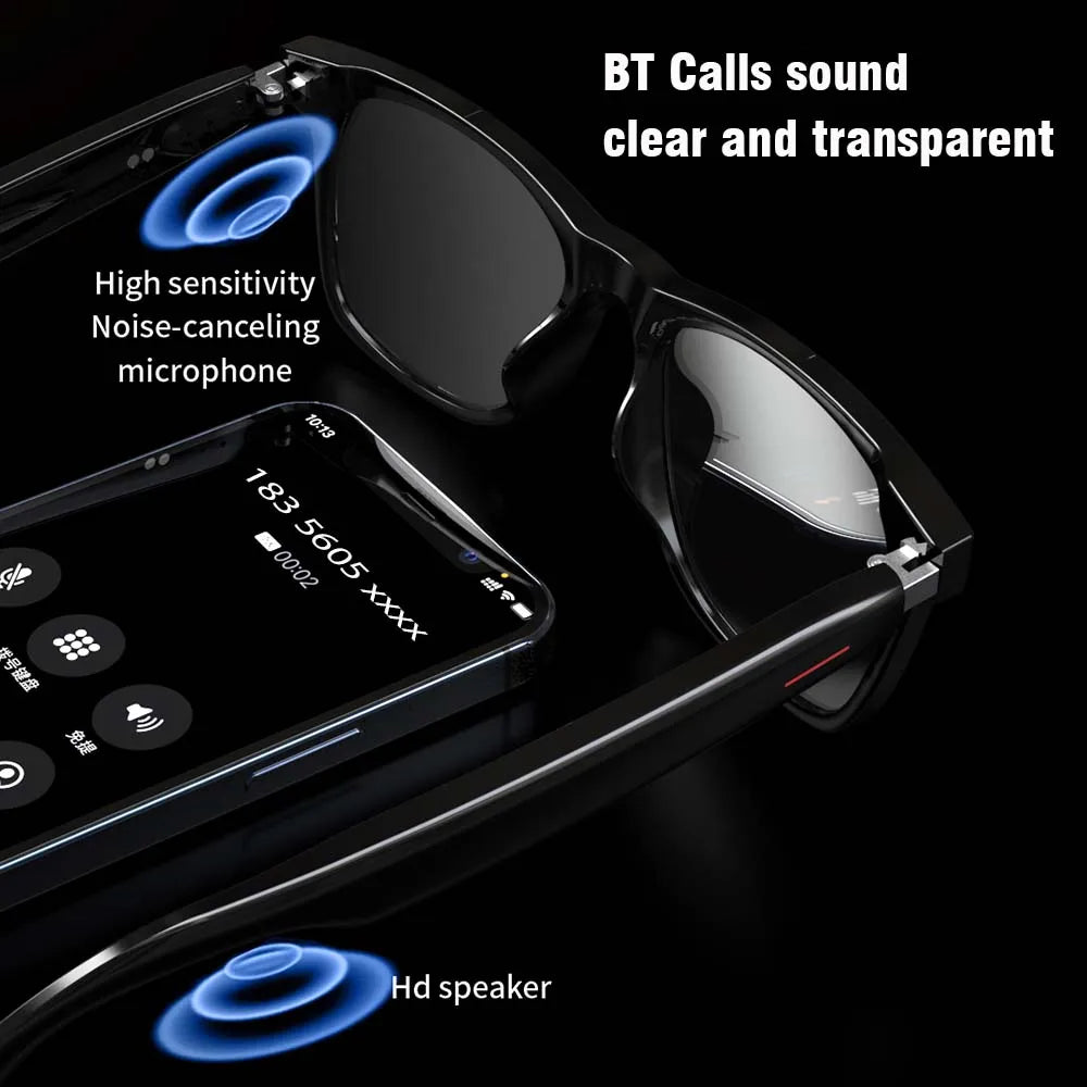 SENBONO Smart Glasses with Music & Hands-Free Calling