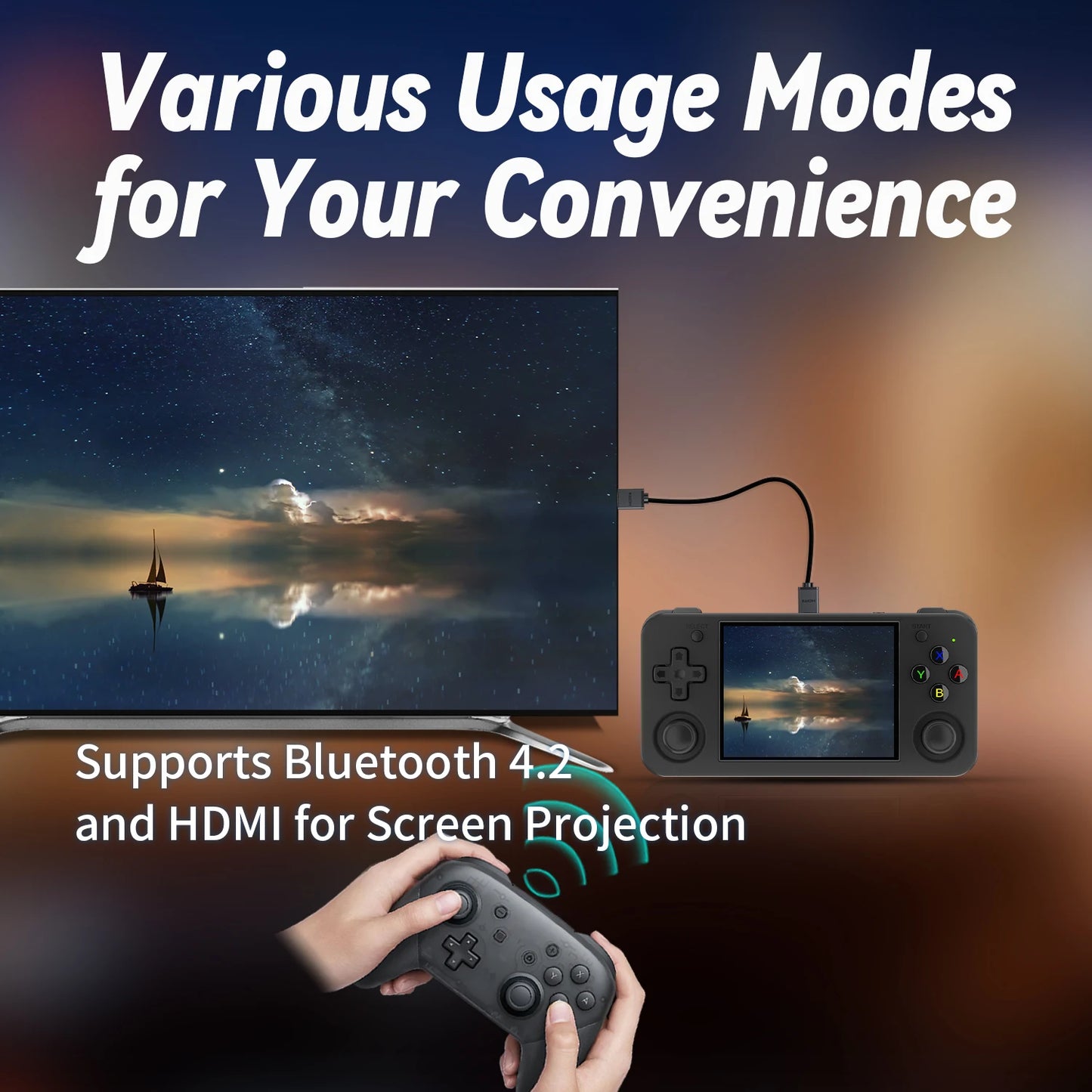 ANBERNIC RG35XX H Handheld Gaming Console