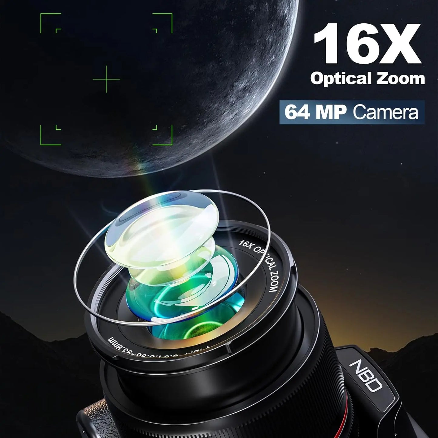 NBD 5K Digital Cameras For Photography