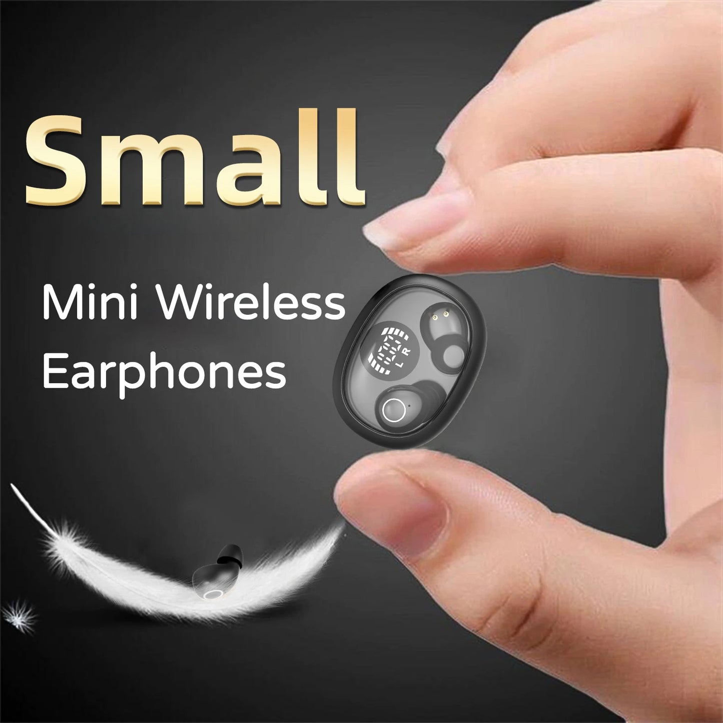 SK32 Invisible Sleep Wireless Bluetooth Earphone Mini Headset