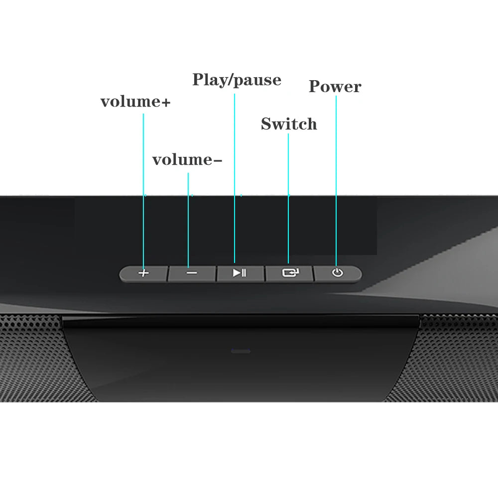 Home Theater Sound System Speaker with Bluetooth