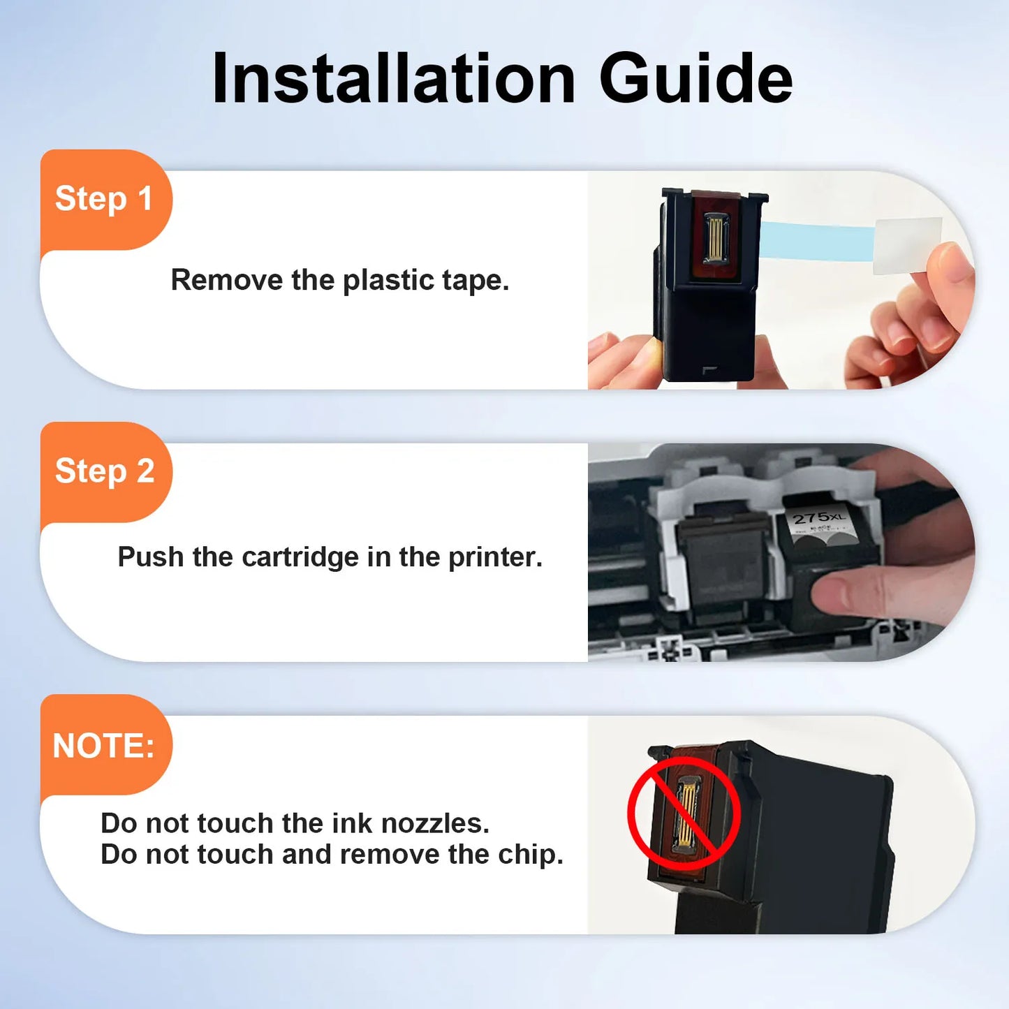KT INK Remanufactured Ink cartridges for Canon Printers