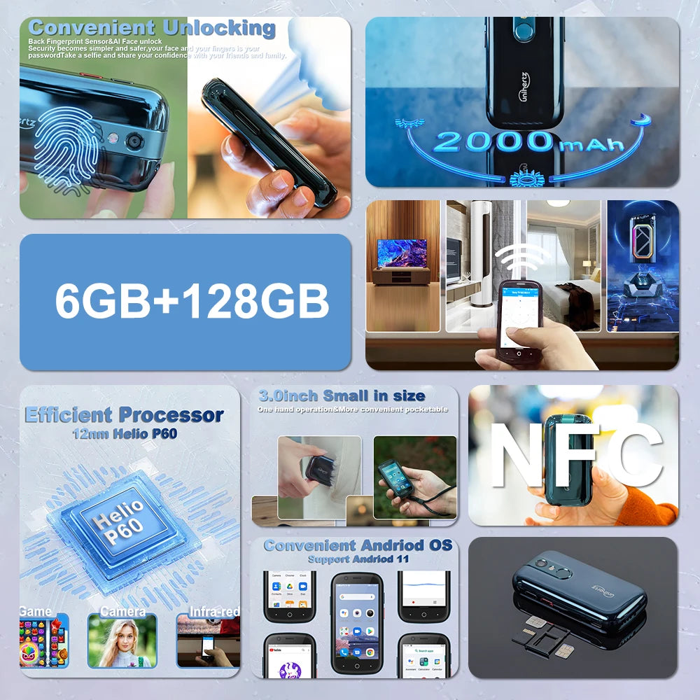Unihertz Jelly 2 Mini Phone