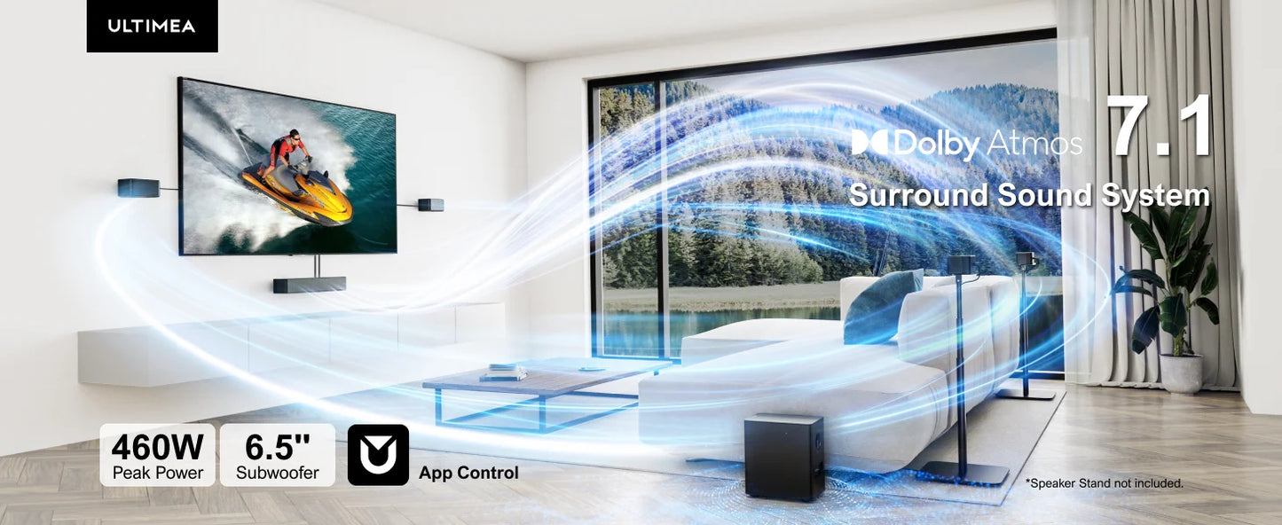 ULTIMEA 7.1 Home Theater Bundle