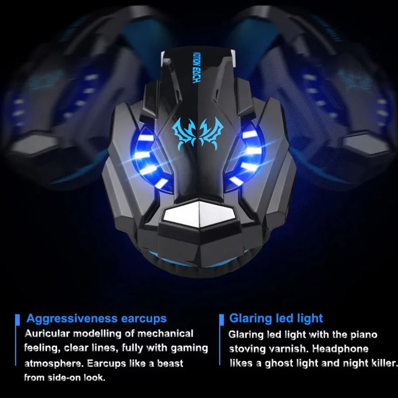 Adjustable Wired Headset Gaming Headphone
