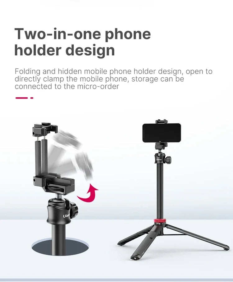 Ulanzi MT-44 1.46M Extend Selfie Stick Tripod