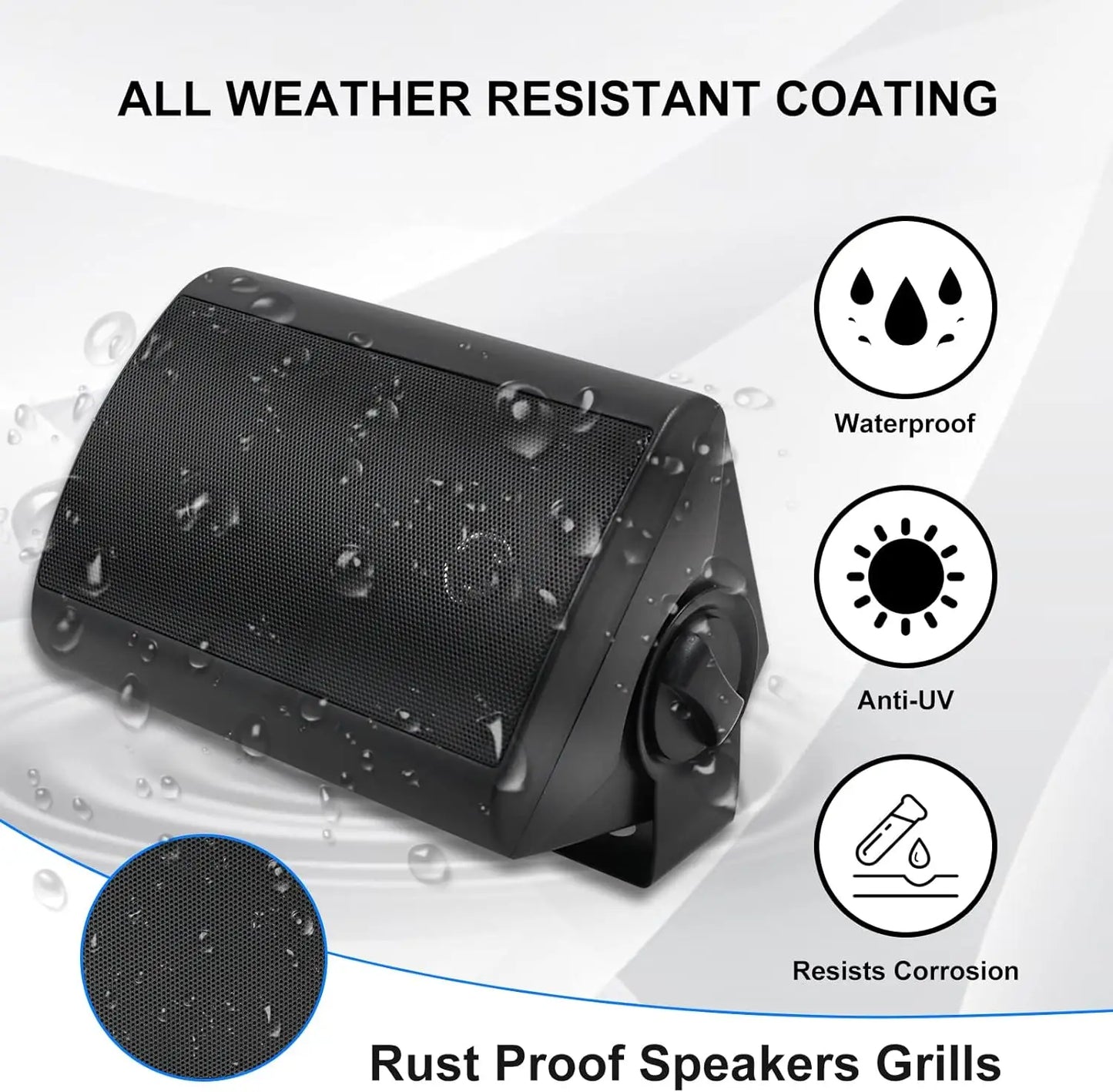 Herdio Passive All Weather Outdoor Speakers