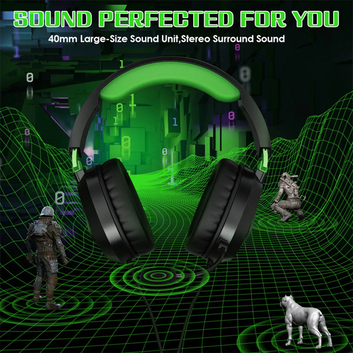 G3100 3.5mm Wired Gaming Headset for Multiplatform