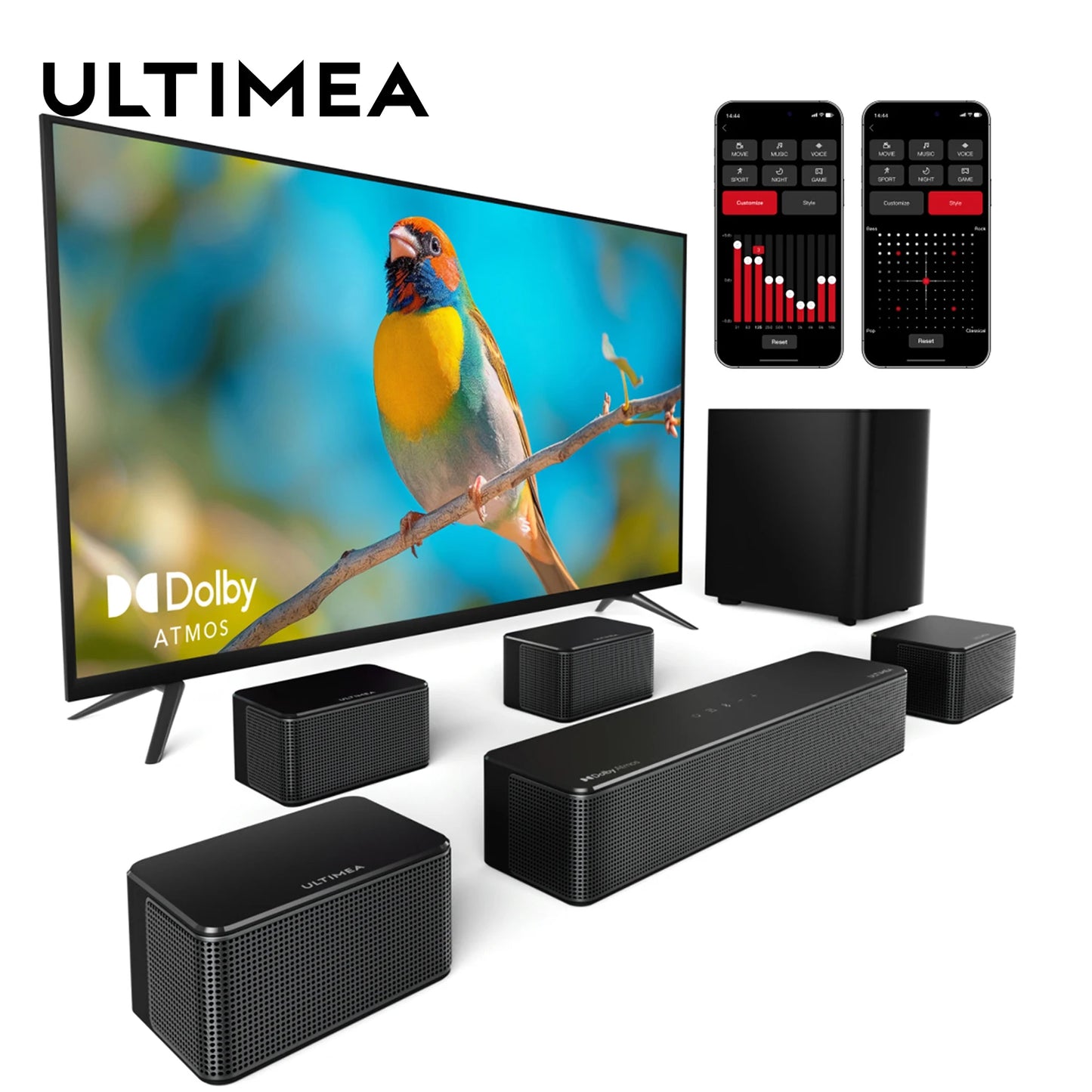 ULTIMEA 460W 7.1ch Home Theater System