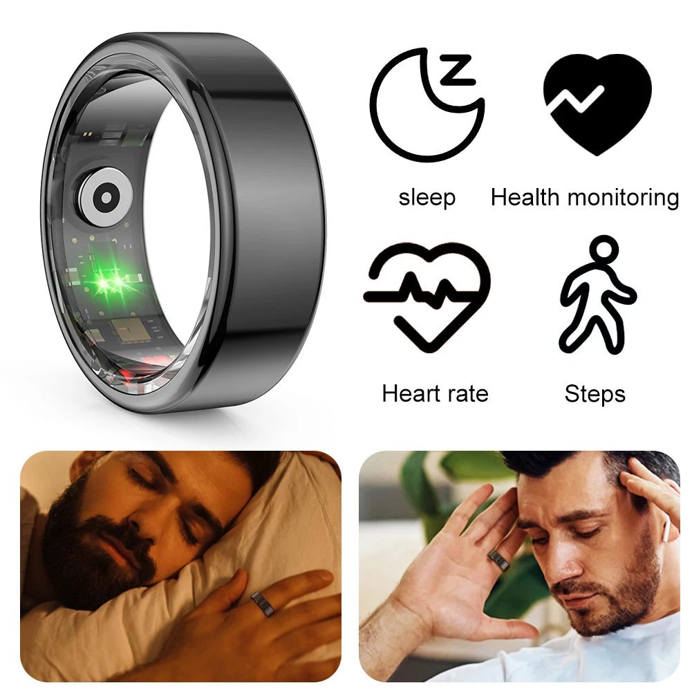 R02 Smart Ring Military Grade Titanium
