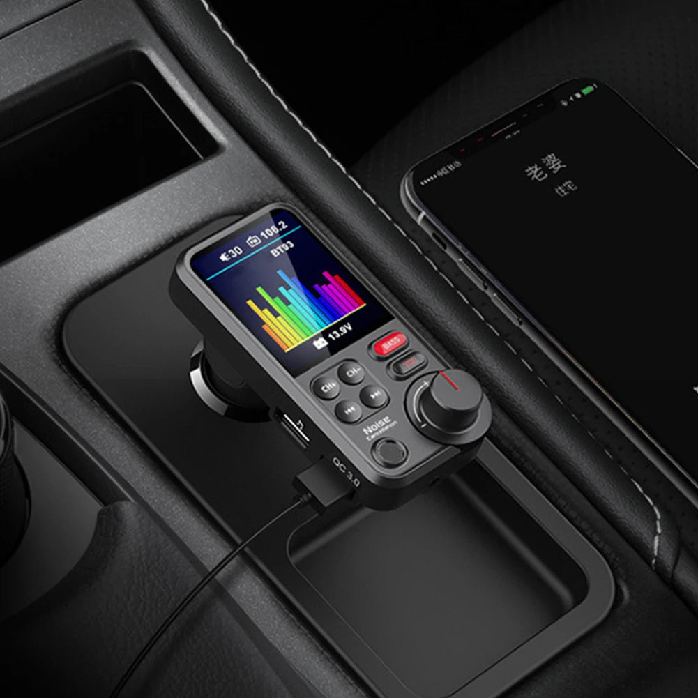 1.8 Inch Bluetooth-Compatible Quick Car Charging Music Player