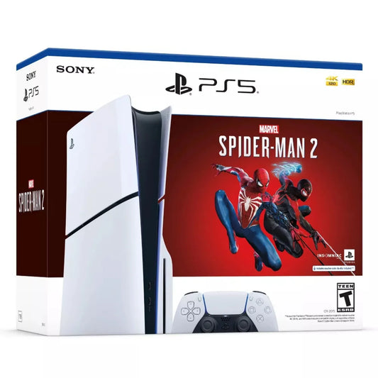 Sony PS5 Console - Marvels Spider-Man 2 Bundle (slim)