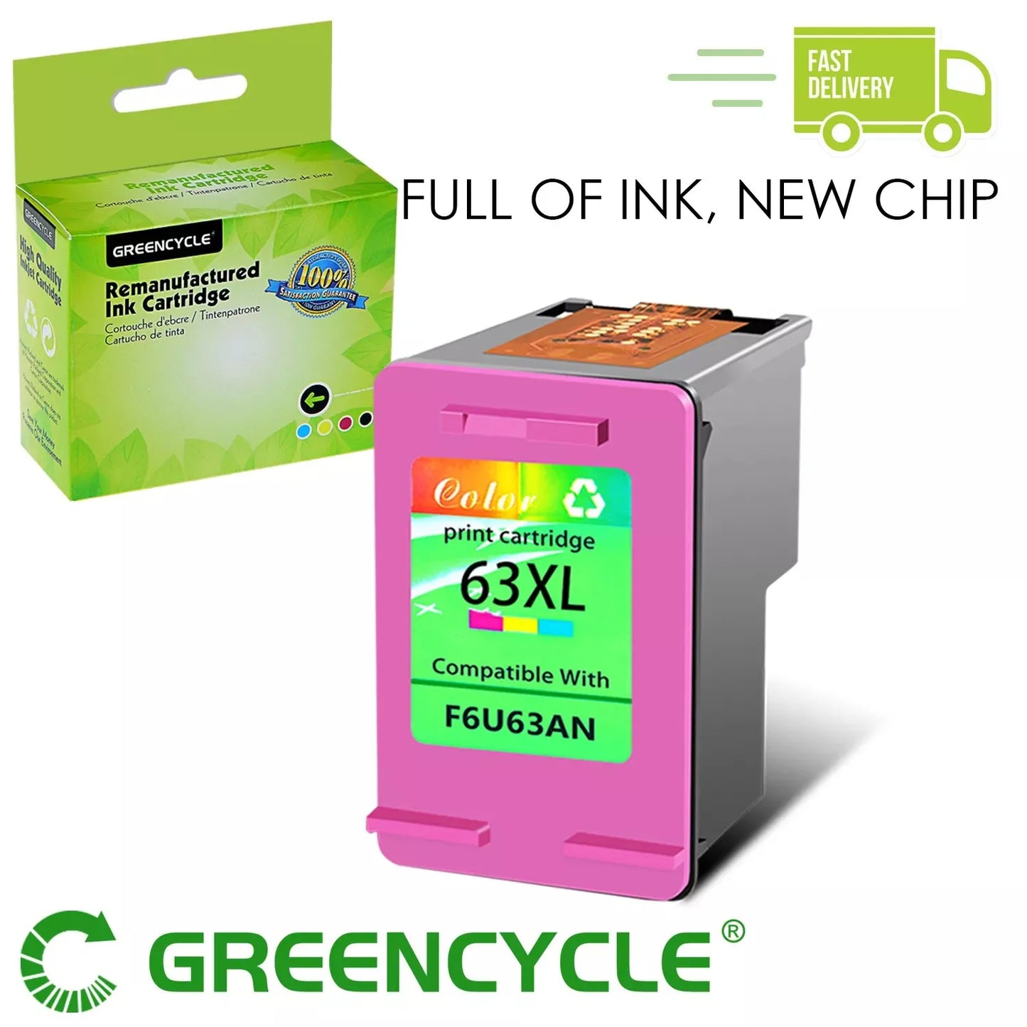 Greencycle Ink Cartridges for HP Printers