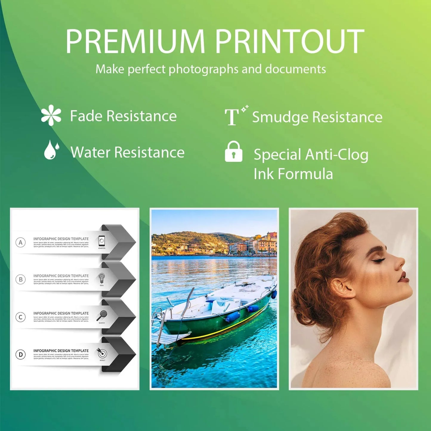 Greencycle Ink Cartridges for HP Printers