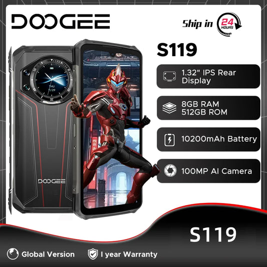 Global Version DOOGEE S119 Rugged Phone