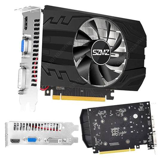 1/2/4GB Graphics Card DDR3/DDR5