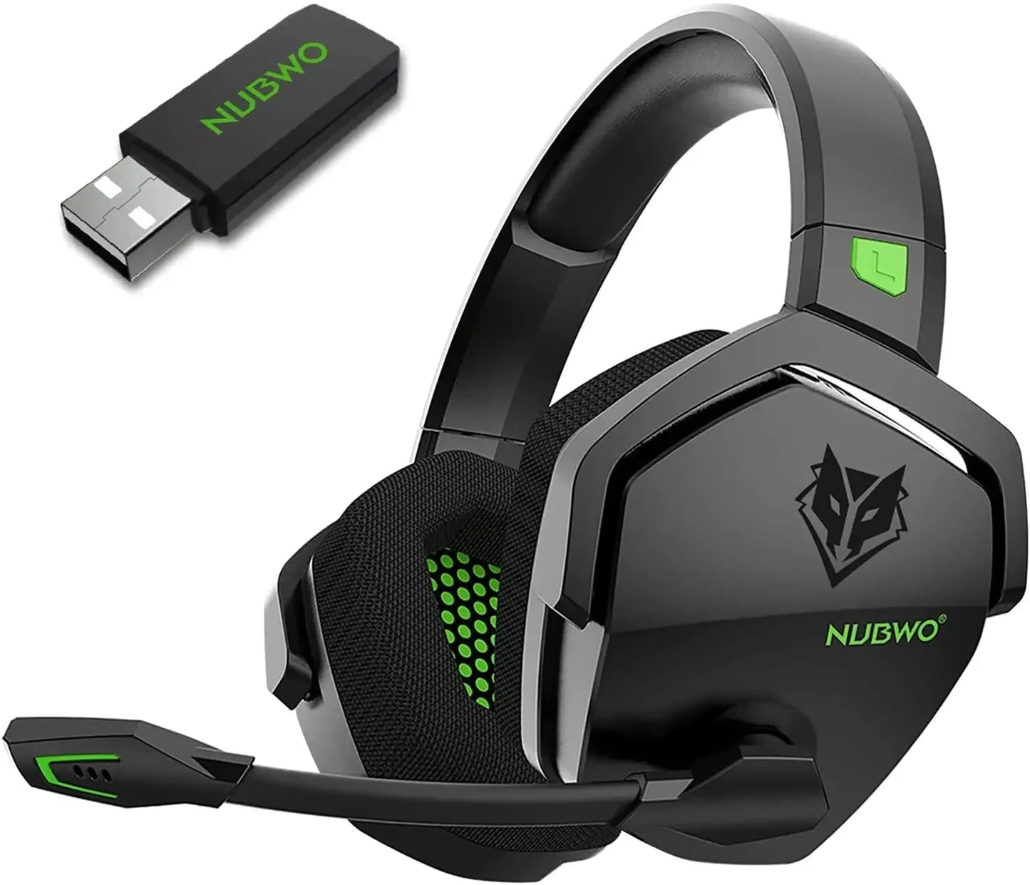 NUBWO G06 2.4G Dual Wireless Gaming Gaming Headphones with Bluetooth