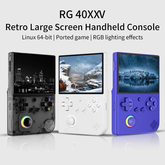 ANBERNIC RG40XXV Handheld Game Console 4'' IPS Screen