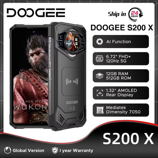 Global Version DOOGEE S200 X 5G Rugged Phone