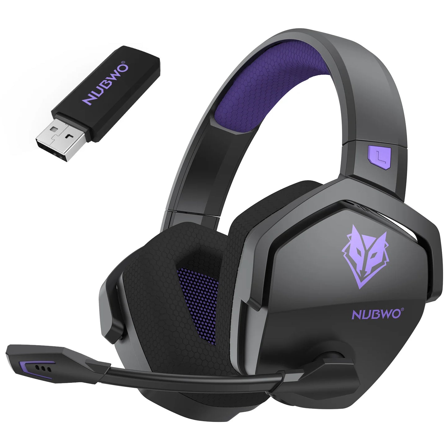 NUBWO G06 2.4G Dual Wireless Gaming Gaming Headphones with Bluetooth