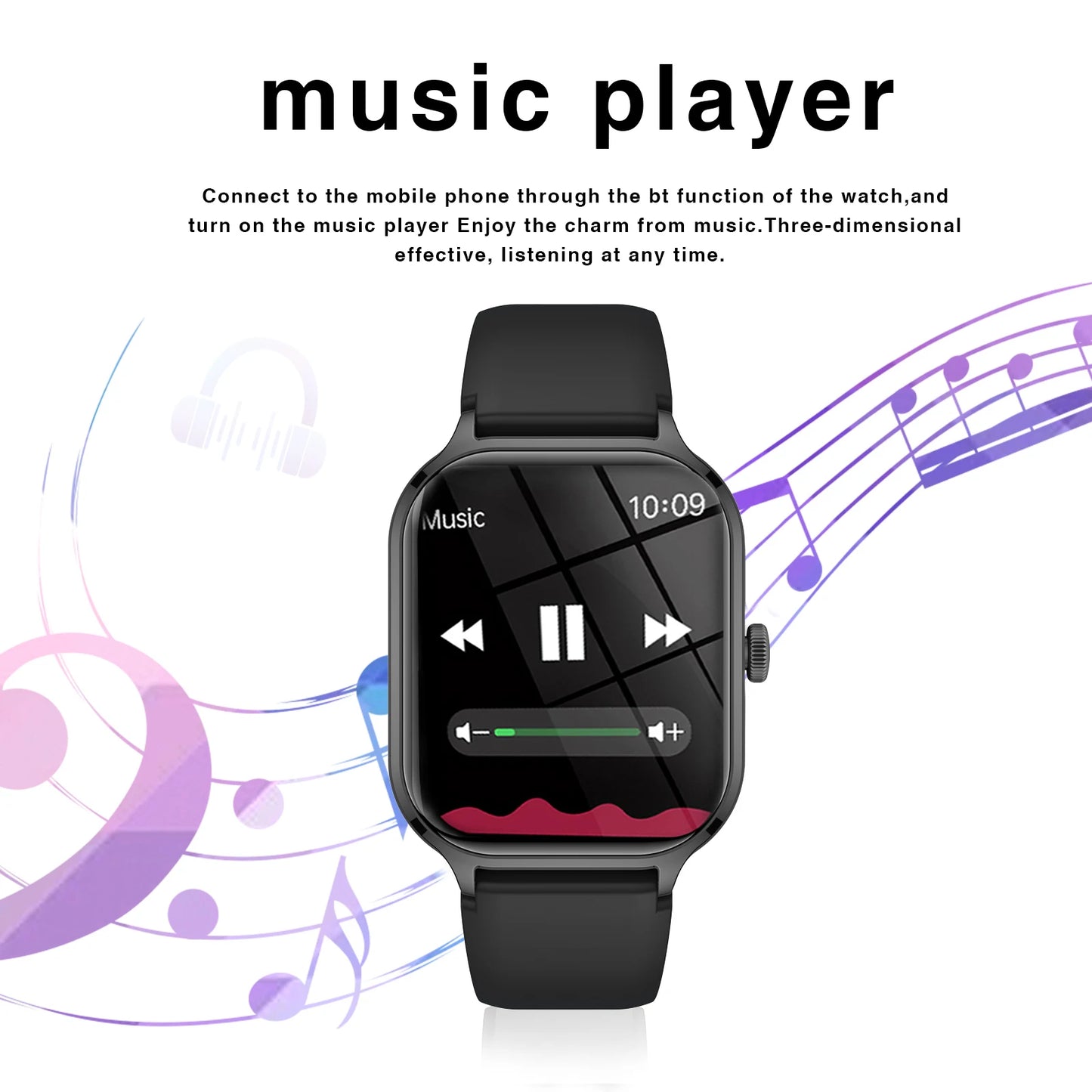 2025 Smart Watch, Wireless Dialing, iPhone/Android