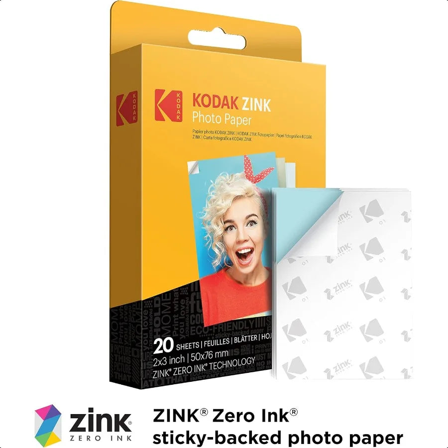 2"x3" Premium Zink Photo Paper