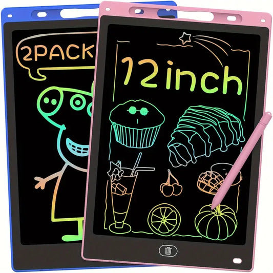 2/4Pcs LCD Writing Tablet Doodle Pad for Kids 12Inch