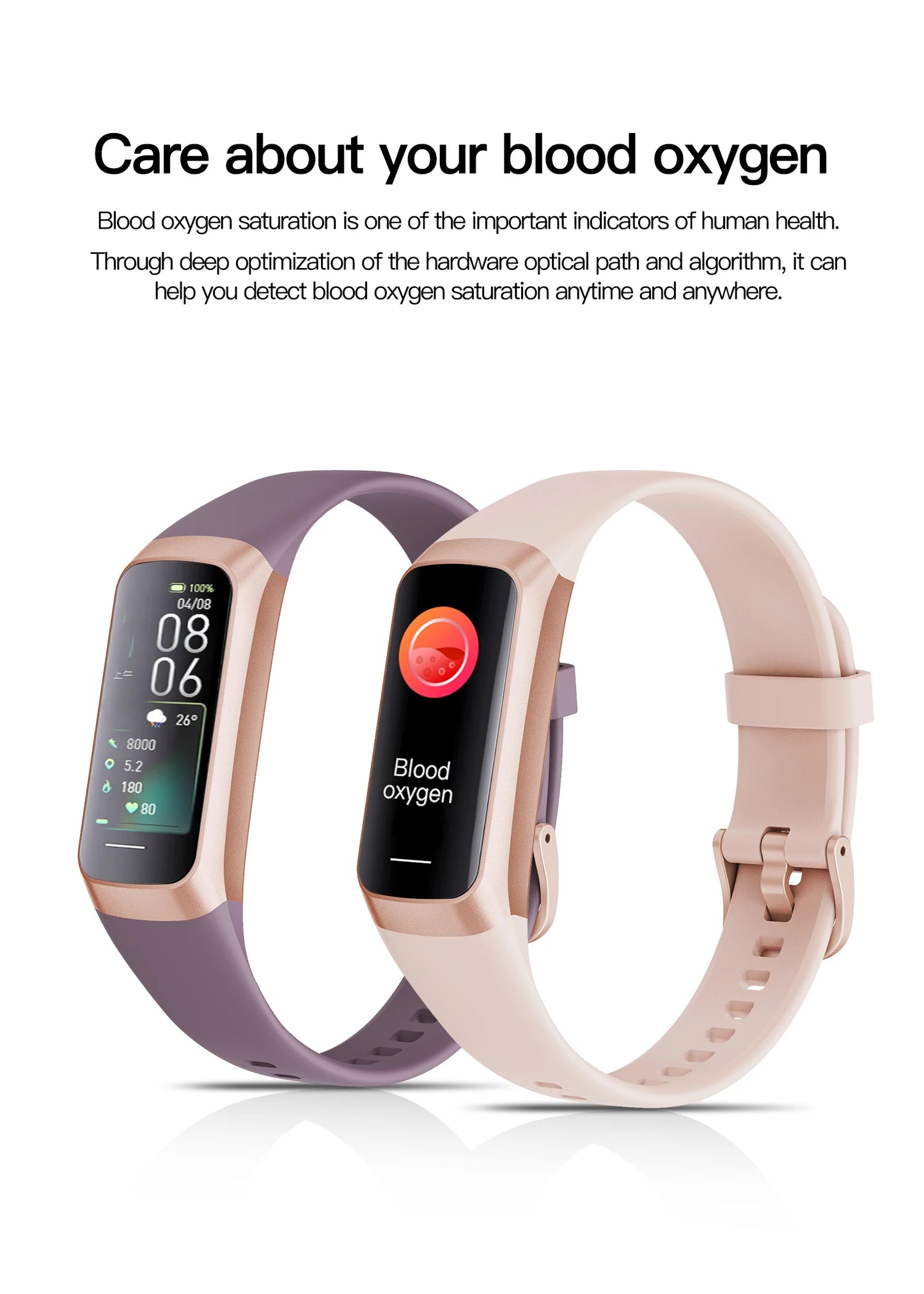 LIGE Amoled Men and Women's Health Tracker Sports Watch
