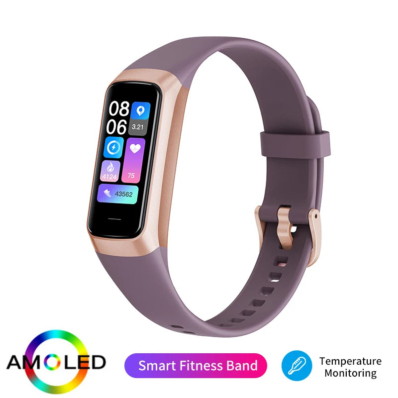 LIGE Amoled Men and Women's Health Tracker Sports Watch