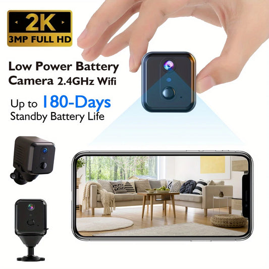 3MP HD video Wifi Camera, Mini Nanny Cam