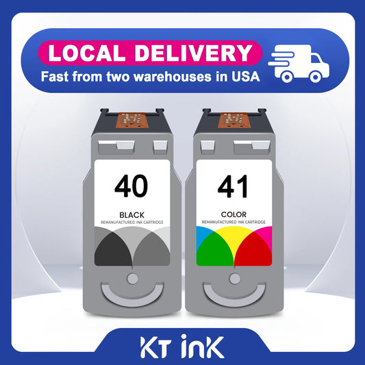 KT INK Remanufactured Ink cartridge Replacements for Canon Printer
