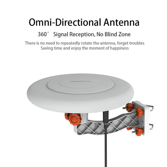 Leadzm TA-A1 150 Miles TV Antenna Indoor Outdoor
