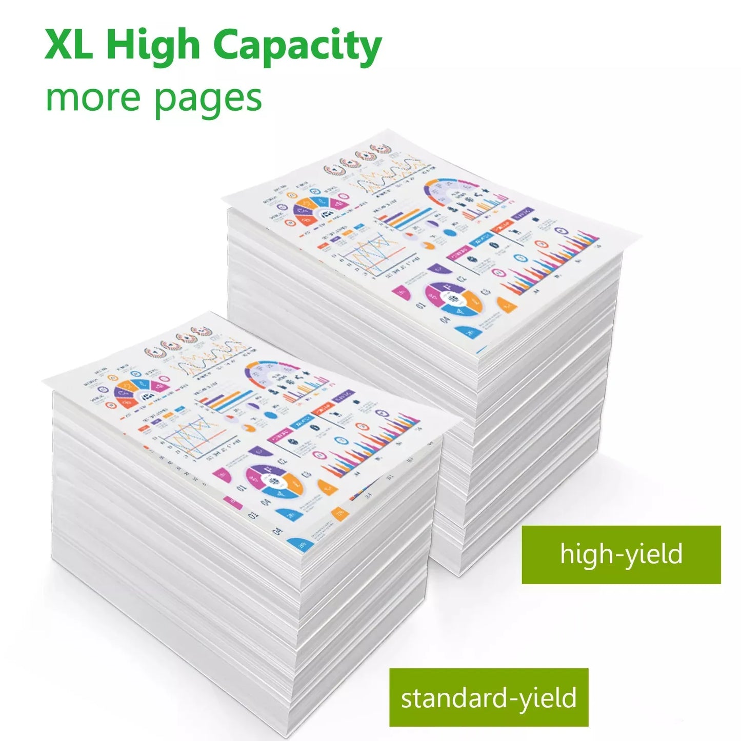 Greencycle Ink Cartridges for HP Printers