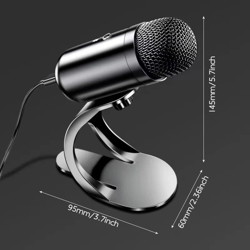 Professional Wired Condenser conference or gaming Microphone
