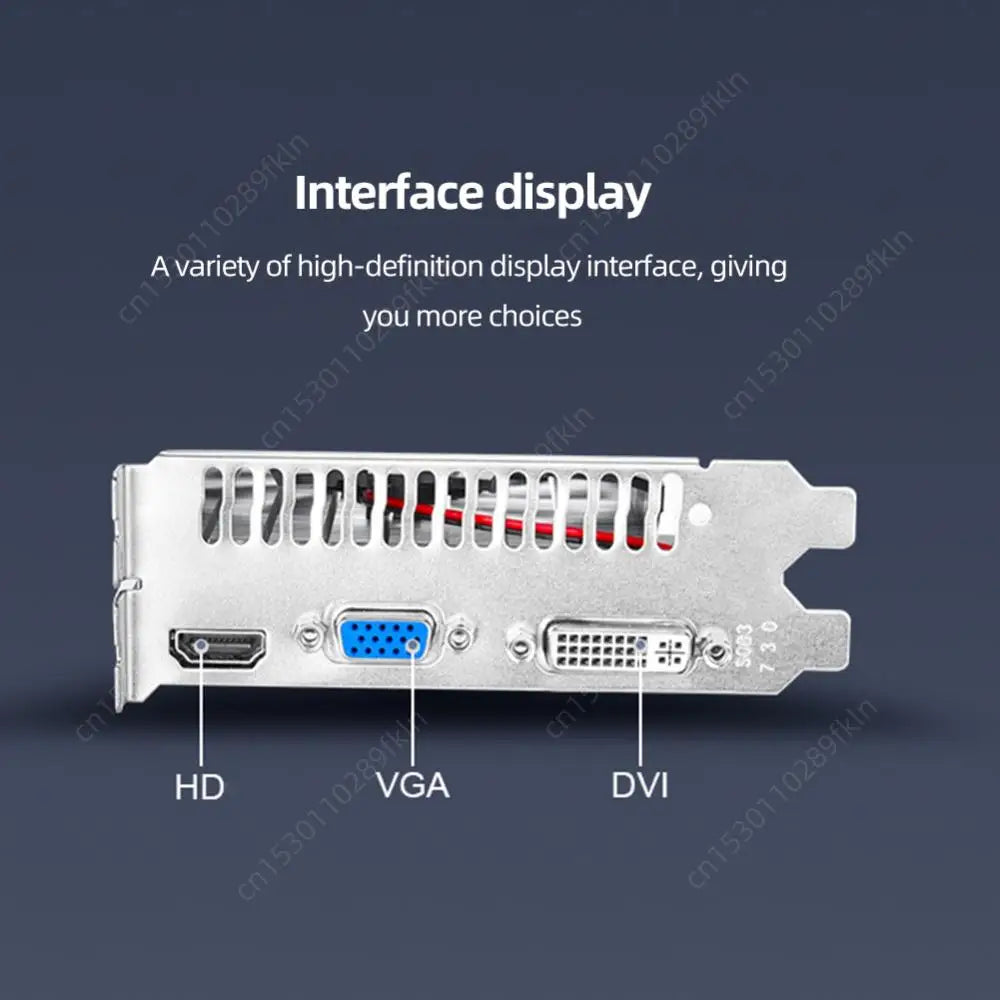 1/2/4GB Graphics Card DDR3/DDR5