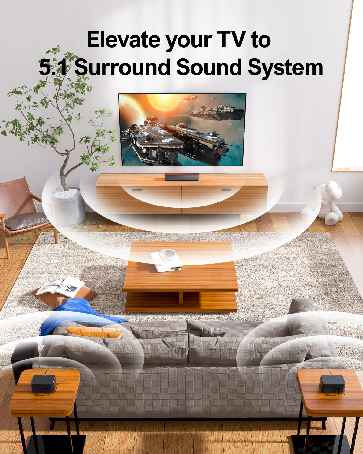 ULTIMEA 320W 5.1 Home Theater System