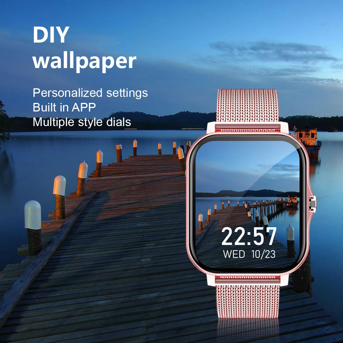 Smart watch wireless calling/dial for iPhone/Andriod