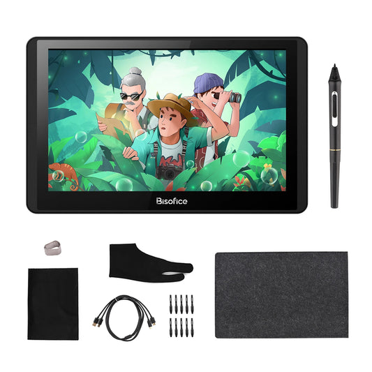 Bisofice Graphics Drawing Tablet Monitor 11.6 Inch
