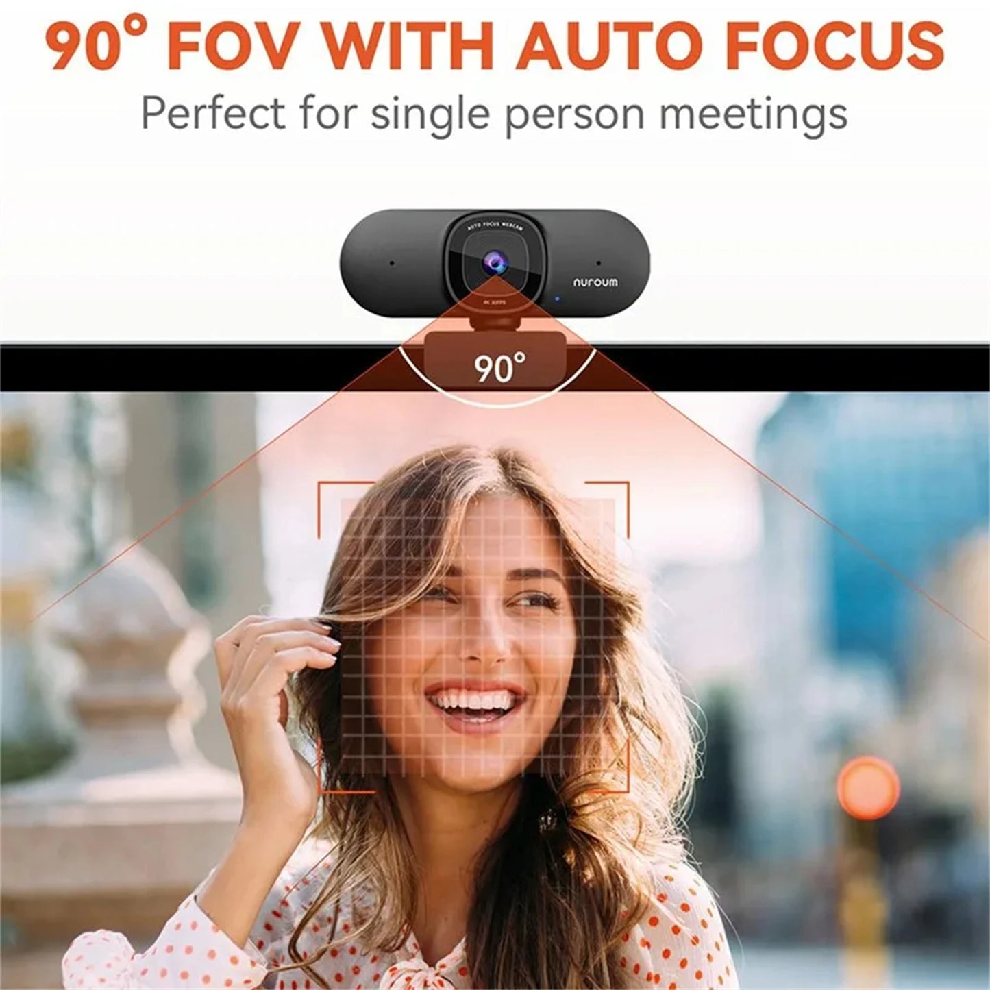 NUROUM V32AF 4k PC Webcam
