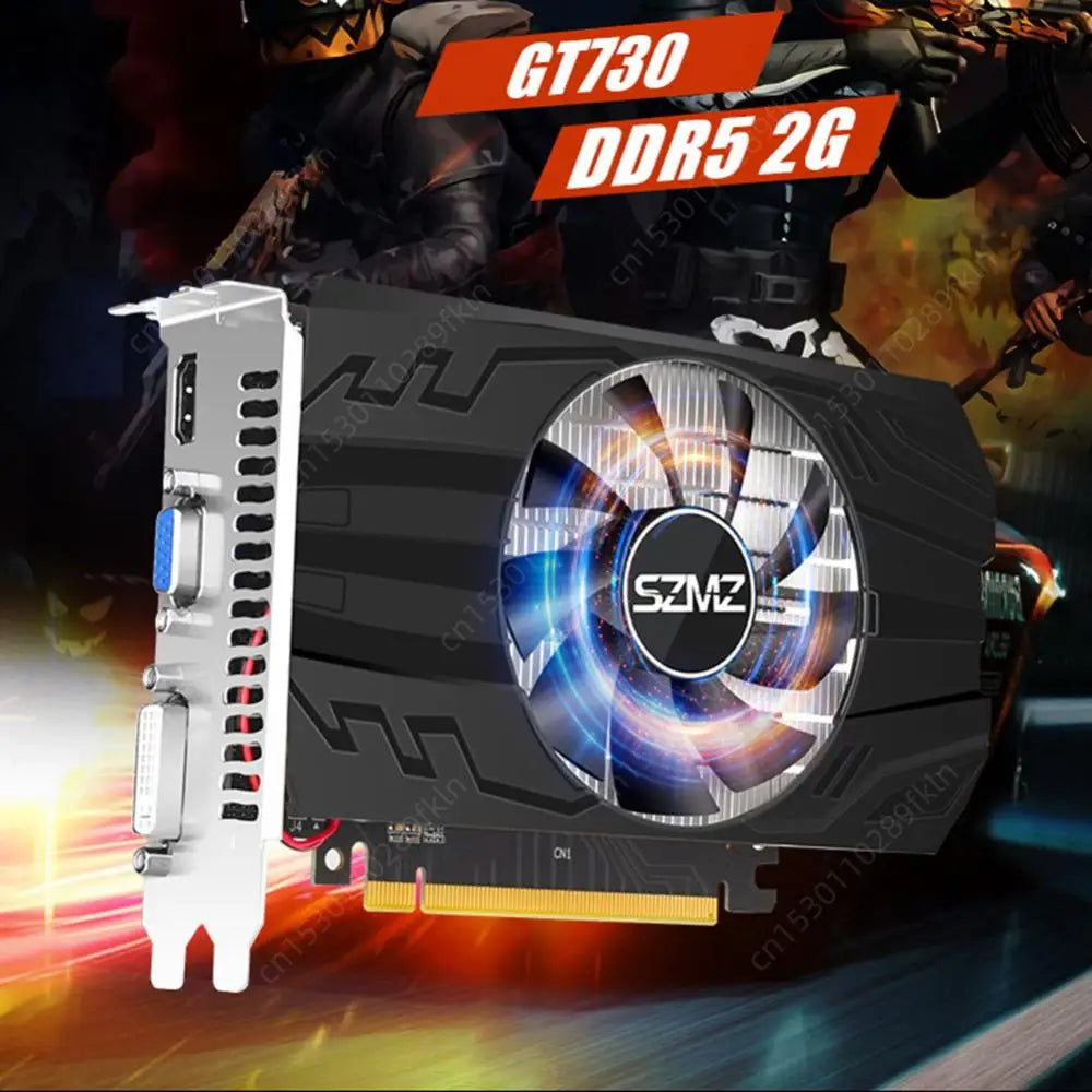 1/2/4GB Graphics Card DDR3/DDR5