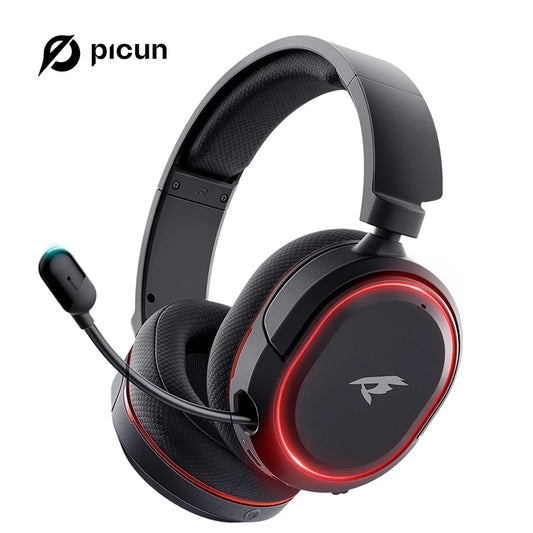 Picun G2 2.4G Wireless Gaming Headset with Bluetooth