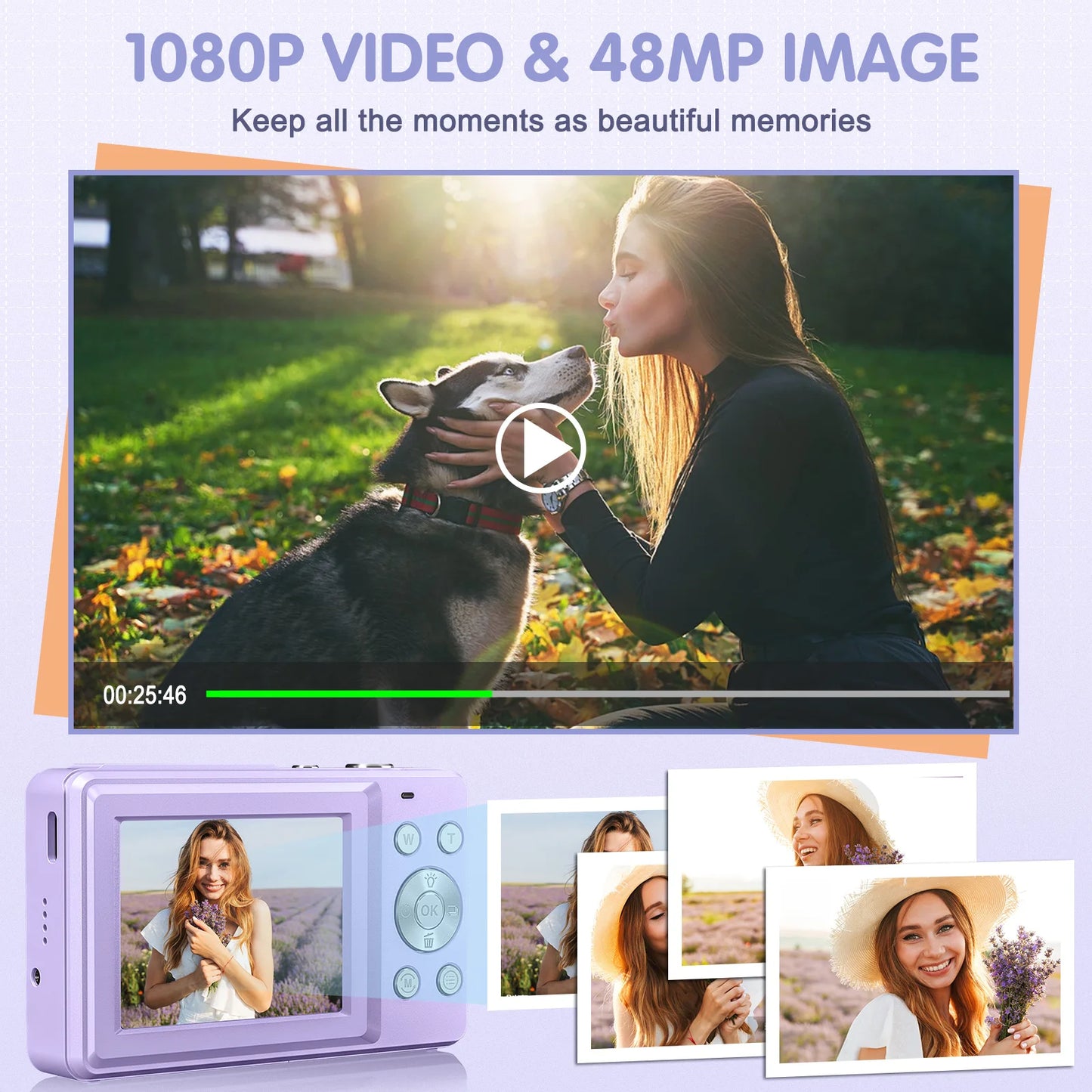 ZOSTUIC FHD 1080P Digital Camera