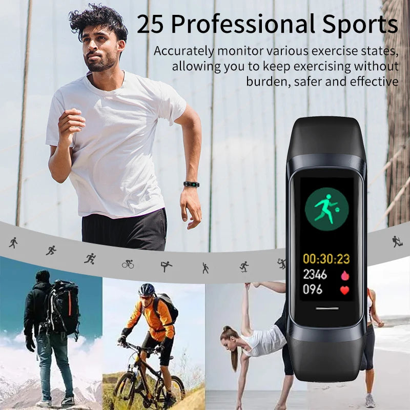 LIGE Amoled Men and Women's Health Tracker Sports Watch